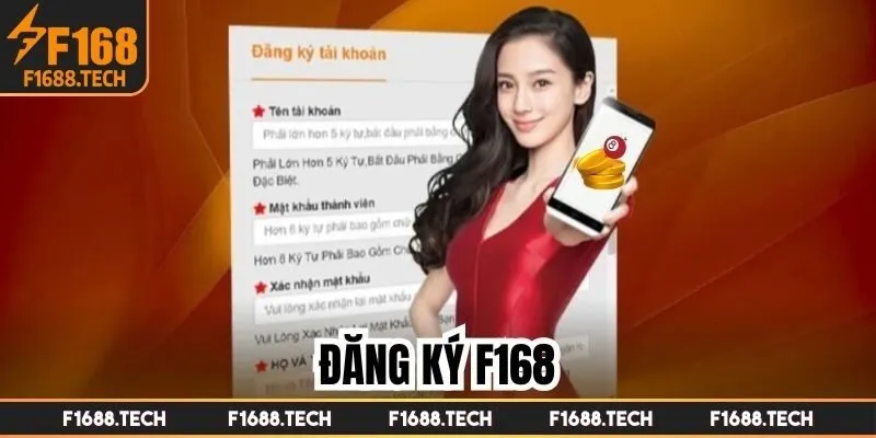 Thông tin đăng ký F168
